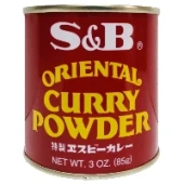 Порошок Карри S and B S&amp;B, Япония, 85 г (ж/б)