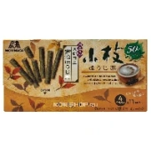 Шоколадная соломка со вкусом японского чая Ходзитя Morinaga, Япония, 62 г.