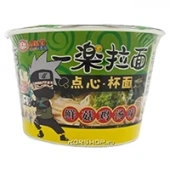 Лапша-мини б/п со вкусом курицы и грибов Yile Noodles Naruto, Китай 35 г