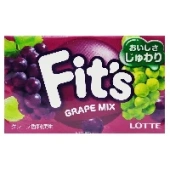 Жевательная резинка Виноградный Микс Fit's Lotte, Япония, 24,6 г