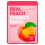 Тканевая маска с экстрактом персика Real Peach Essence Mask FarmStay, Корея, 23 мл