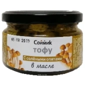 Тофу с солеными опятами в масле Соймик, 200 г