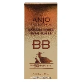 ВВ крем с муцином улитки и золотом Natural Cover Snail Sun Anjo Professional SPF 50+/PA+++, Корея, 50 мл