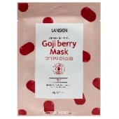 Тканевая маска для лица с ягодами годжи Lanskin, Корея, 21 г