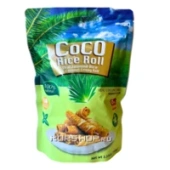 Кокосовые роллы со вкусом Пандана Kaset, Таиланд, 100 г
