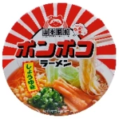 Лапша б\п рамен со вкусом соевого соуса Yamamoto Cup, Япония, 77 г
