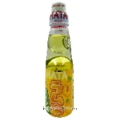 Газированный напиток со вкусом ананаса Рамунэ Hata, Япония, 200 мл. Срок до 02.10.2025.