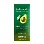 Солнцезащитный крем с экстрактом авокадо SPF 50+ Real Avocado Essential Sun Cream Farmstay, Корея, 70 мл