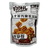 Снэки чипсы рисово - пшеничные пицца ролл со вкусом барбекю Gouya, Китай, 188 г