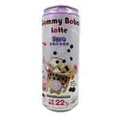 Напиток Баббл Латте со вкусом таро Bubble Gummy Boba Latte, Тайвань, 470 мл