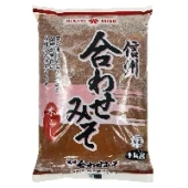 Смешанная соевая Мисо паста Широ Авасе Hikari Miso, Япония, 1 кг