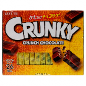 Хрустящий шоколад Экселлент Crunky Lotte (набор), Япония, 119,6 г