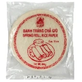 Круглая рисовая бумага для спринг-роллов 16 см Duy Anh, Вьетнам, 400 г.
