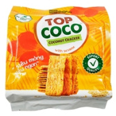 Кокосовые крекеры с кунжутом Топ Коко (Top Coco), Вьетнам, 150 г Кокосовые крекеры с кунжутом Топ Коко (Top Coco), Вьетнам, 150 г