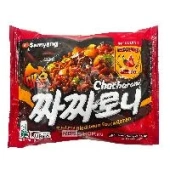 Лапша б/п острая с соусом из черных бобов Чачарони Spicy Chacharoni Ramen Samyang, Корея, 140 г