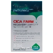 Ампульная сыворотка для лица с центеллой азиатской CICA Farm Recovery Ampoule FarmStay, Корея, 250 мл