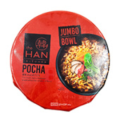 Лапша б/п со вкусом острой говядины Поча (чашка) Pocha The Han Kitchen, Корея, 107,5 г