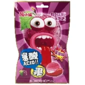 Кислые конфеты со вкусом винограда Acid, Китай, 24 г