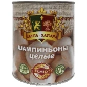 Консервированные шампиньоны (целые) «Сыта-Загора», 850 мл