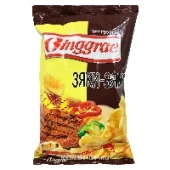 Корейские чипсы Зяки Зяки со вкусом пулькоги, Бингрэ (Binggrae), 130 г