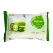 Пилинг-мыло с экстрактом огурца для лица и тела (Peeling Soap Cucumber) Jigott, Корея, 150 г