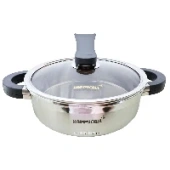 Низкая кастрюля 3-PLY Stainless Steel HappyCall 3003-0046 24 см/3 л, Корея