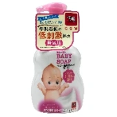 Увлажняющее детское жидкое мыло с ароматом свежести Kewpie Cow Brand, Япония, 400 мл