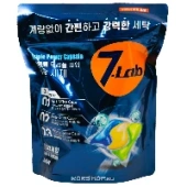 Жидкое средство для стирки в капсулах 3 в 1 7.Lab Lion (32 шт.), Корея