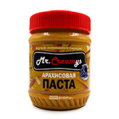Арахисовая паста кремовая из натурального жареного арахиса Mr. Creamys (Китай), 340 г
