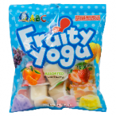 Желе Ассорти Фруктовый Йогурт Fruity Yogu, Тайвань, 228 г
