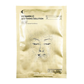 Тканевая маска-сыворотка для лица с витамином С Vitamin C Whitening Solution Serum Mask Steblanc, Корея, 25 г
