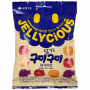 Жевательный мармелад ассорти (персик, виноград, апельсин) Jellycious Gummy Gummy Lotte, Корея, 70 г