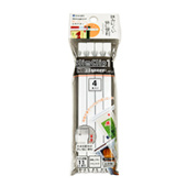 Клипсы для хранения продуктов (длина 11 см) Япония Премиум / Japan Premium, Япония, 4 шт.