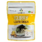 Обжаренные хлопья из морских водорослей со вкусом Карри Samwon Food, Корея, 20 г...