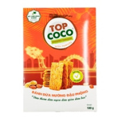 Кокосовые крекеры с арахисом Топ Коко (Top Coco), Вьетнам, 180 г Кокосовые крекеры с арахисом Топ Коко (Top Coco), Вьетнам, 180 г