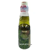 Газированный напиток со вкусом зеленого чая Рамунэ Hata, Япония, 200 мл