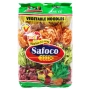 Широкая цветная пшеничная лапша с овощами Safoco, Вьетнам, 500 г