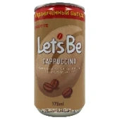 Кофейный напиток Летс Би Капучино Cappuccino Let’s Be Lotte, 175 мл