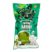 Роллы-гриль мини из морской капусты оригинальные Grilled Seaweed Snack Wow Mini Original Flavor Kokiri, Таиланд, 10 г