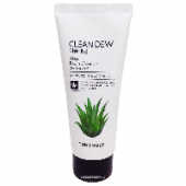 Пенка для умывания с экстрактом алоэ Clean Dew Aloe Foam Cleanser Tony Moly, Корея, 180 мл