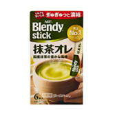 Растворимый зеленый чай с молоком стик/stick Blendy AGF, Япония, 60 г Растворимый зеленый чай с молоком стик/stick Blendy AGF, Япония, 60 г
