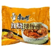Лапша б/п с тушеными ребрышками Kangshifu, Китай, 103 г