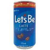 Кофейный напиток Летс Би Латте Latte Let's Be Lotte, Корея, 175 мл.