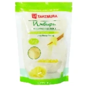 Белый маринованный имбирь для суши Takemura, Китай, 300 г