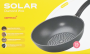 Сковорода-вок с выпуклым дном Solar Diamond Happycall 26 см (3001-0167), Корея