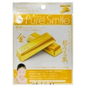 Маска для лица с золотом Pure Smile Sun Smile, Япония, 23 мл