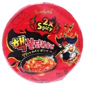 Экстра острая лапша со вкусом курицы 2хSpicy Samyang, Корея, 105 г. Срок до 29.09.2025.