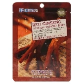 Тканевая 3D маска с экстрактом красного женьшеня FoodaHolic, Корея, 23 г