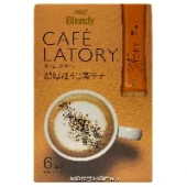 Растворимый обжаренный чай Латте с молоком Latory AGF, Япония, 72 г