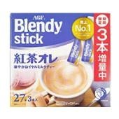 Растворимый чёрный чай с молоком в стиках Blendy Stick AGF, Япония, 285 г (9,5 г х 30 шт.)